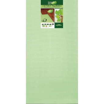 Подложка листовая 1000*500*3 зеленая(10л)